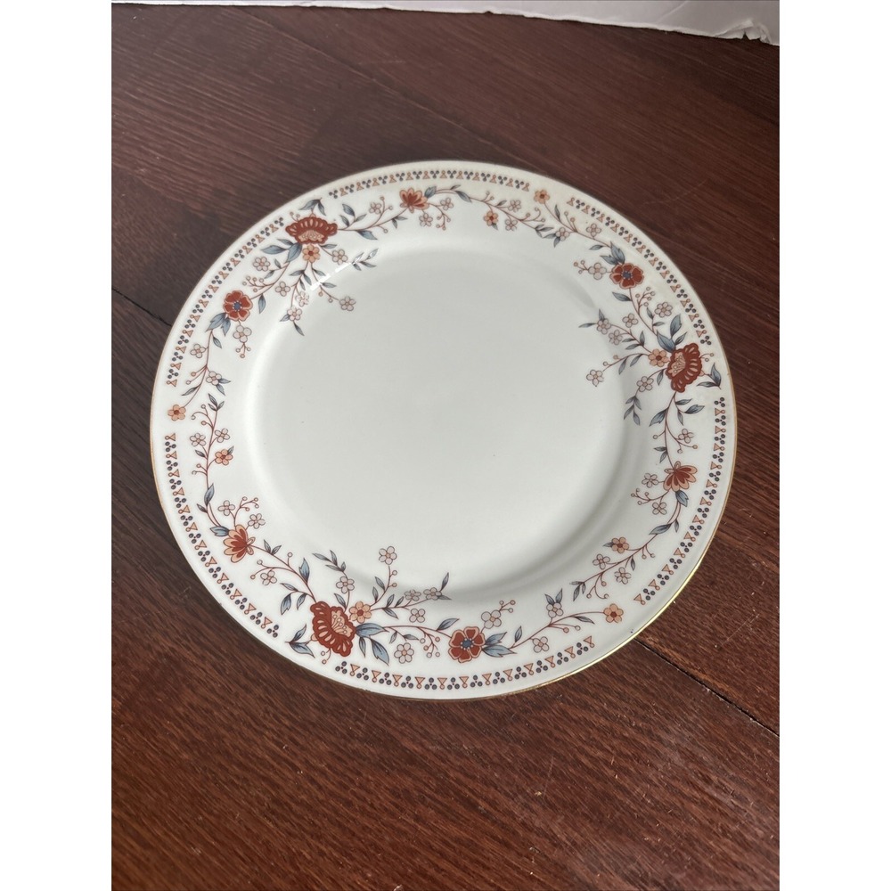 Vintage 1980's‎ China Garden Porcelain "Imperial" Salad Plates EUC Replacement